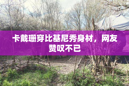 卡戴珊穿比基尼秀身材，网友赞叹不已