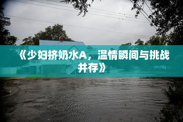 《少妇挤奶水A，温情瞬间与挑战并存》