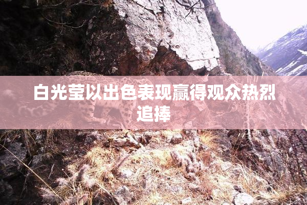 白光莹以出色表现赢得观众热烈追捧