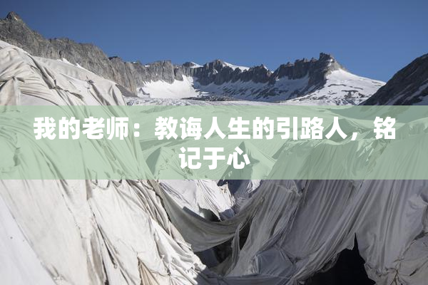 我的老师：教诲人生的引路人，铭记于心