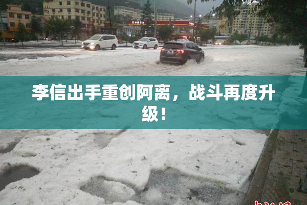 李信出手重创阿离，战斗再度升级！