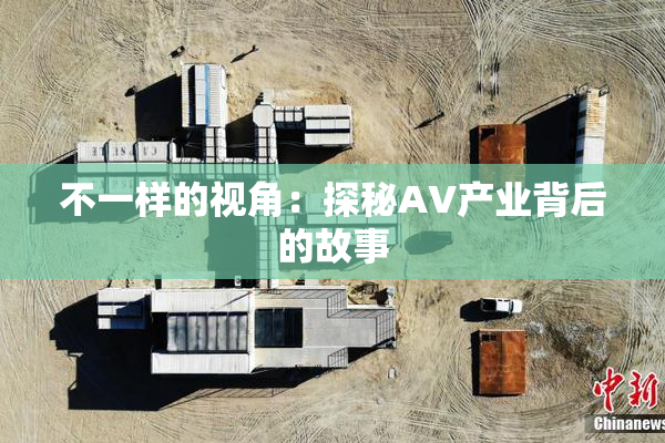 不一样的视角：探秘AV产业背后的故事