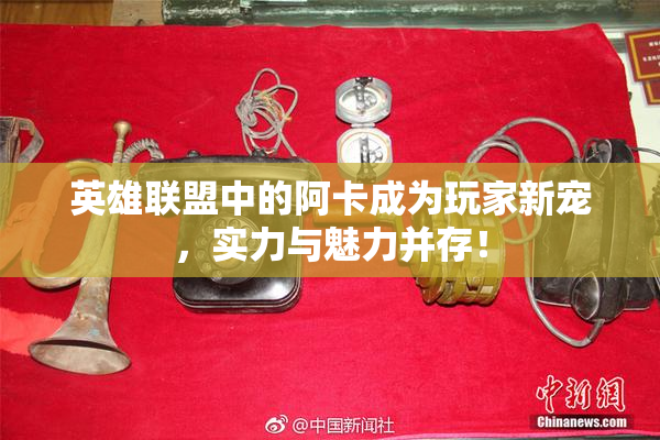 英雄联盟中的阿卡成为玩家新宠，实力与魅力并存！