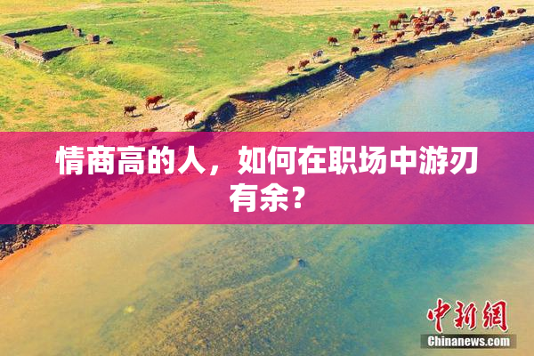 情商高的人，如何在职场中游刃有余？