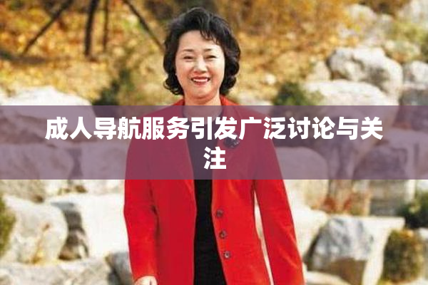 成人导航服务引发广泛讨论与关注