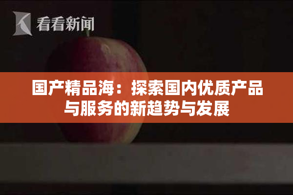 国产精品海：探索国内优质产品与服务的新趋势与发展