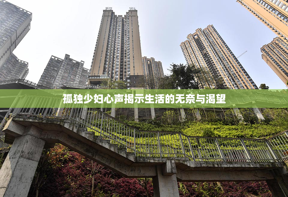 孤独少妇心声揭示生活的无奈与渴望