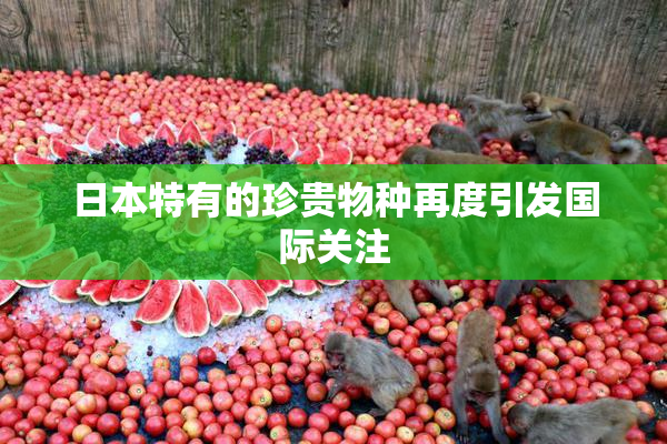日本特有的珍贵物种再度引发国际关注