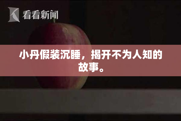 小丹假装沉睡，揭开不为人知的故事。