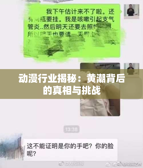 动漫行业揭秘：黄潮背后的真相与挑战