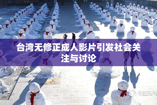台湾无修正成人影片引发社会关注与讨论