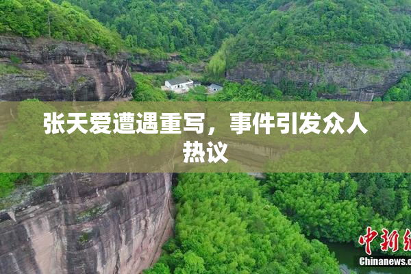 张天爱遭遇重写，事件引发众人热议