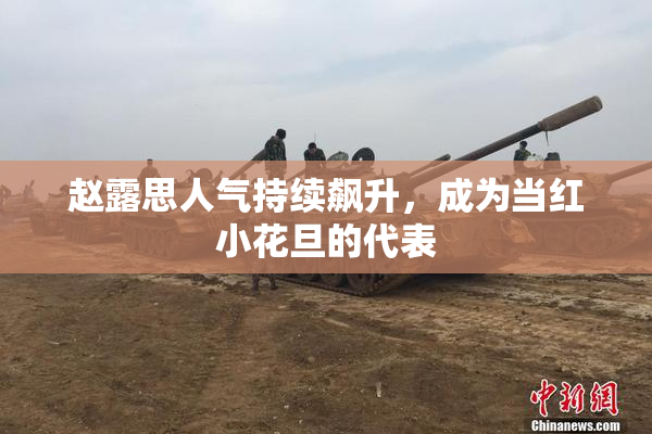 赵露思人气持续飙升，成为当红小花旦的代表