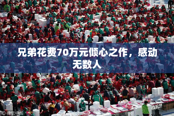 兄弟花费70万元倾心之作，感动无数人