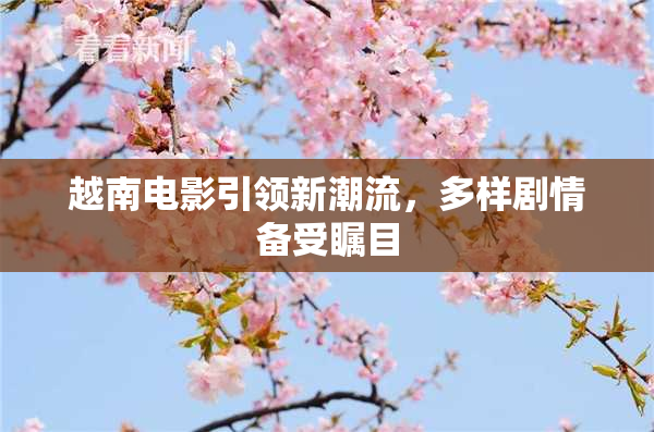 越南电影引领新潮流，多样剧情备受瞩目