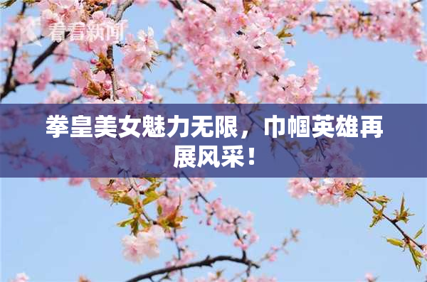 拳皇美女魅力无限，巾帼英雄再展风采！