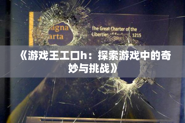 《游戏王工口h：探索游戏中的奇妙与挑战》