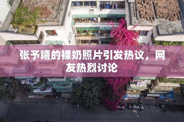 张予曦的裸奶照片引发热议，网友热烈讨论