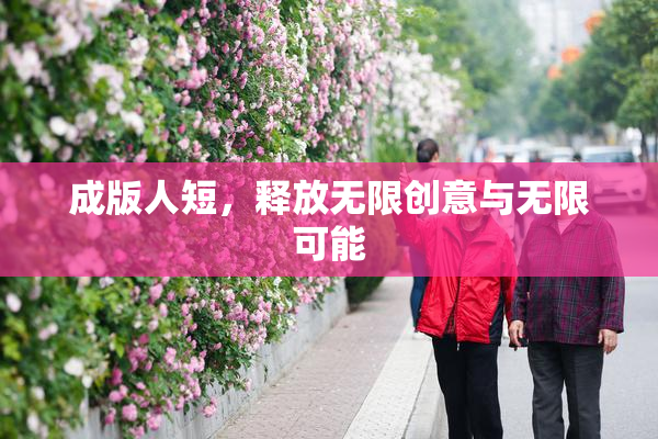 成版人短，释放无限创意与无限可能