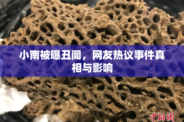小南被曝丑闻，网友热议事件真相与影响