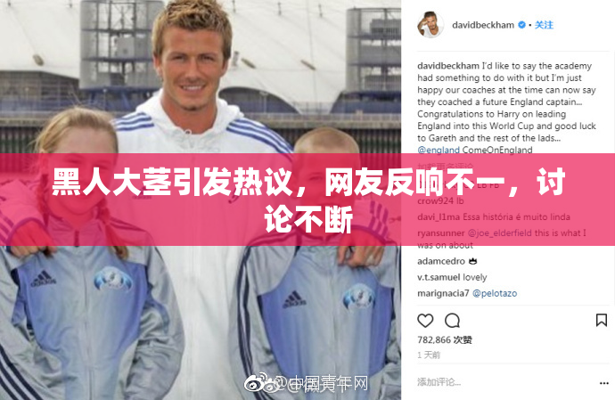 黑人大茎引发热议，网友反响不一，讨论不断