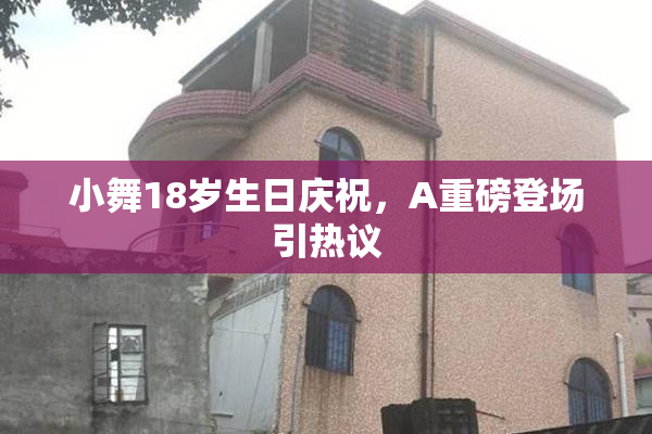 小舞18岁生日庆祝，A重磅登场引热议