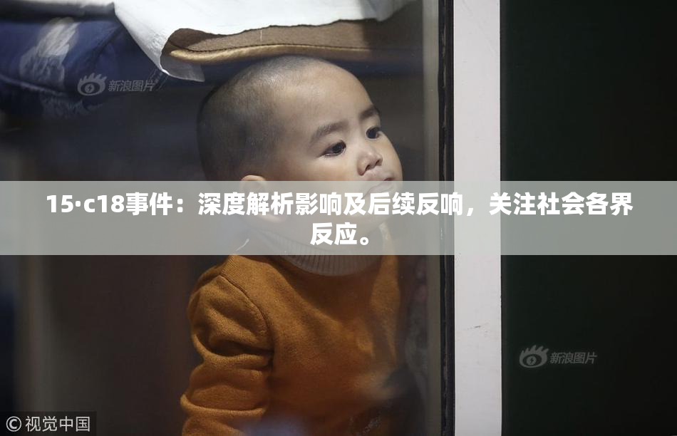 15·c18事件：深度解析影响及后续反响，关注社会各界反应。
