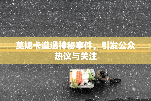 莫妮卡遭遇神秘事件，引发公众热议与关注