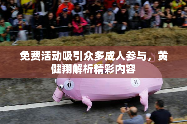 免费活动吸引众多成人参与，黄健翔解析精彩内容