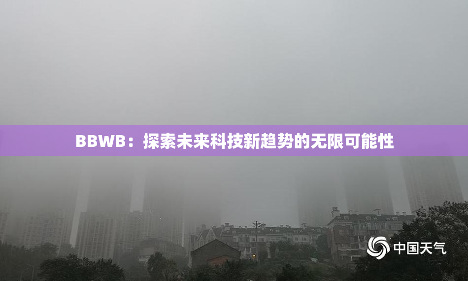 BBWB：探索未来科技新趋势的无限可能性