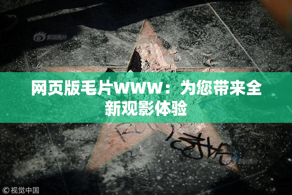 网页版毛片WWW：为您带来全新观影体验