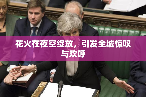 花火在夜空绽放，引发全城惊叹与欢呼