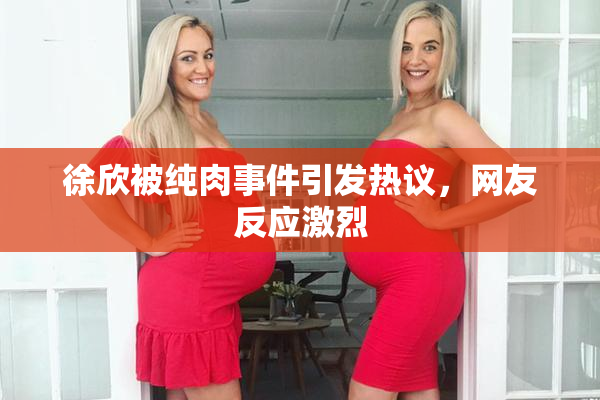 徐欣被纯肉事件引发热议，网友反应激烈