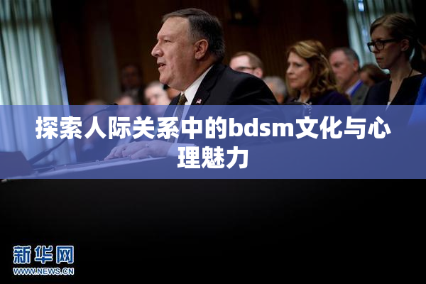 探索人际关系中的bdsm文化与心理魅力