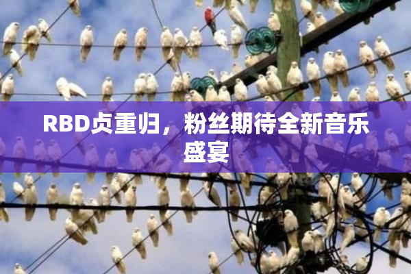RBD贞重归，粉丝期待全新音乐盛宴