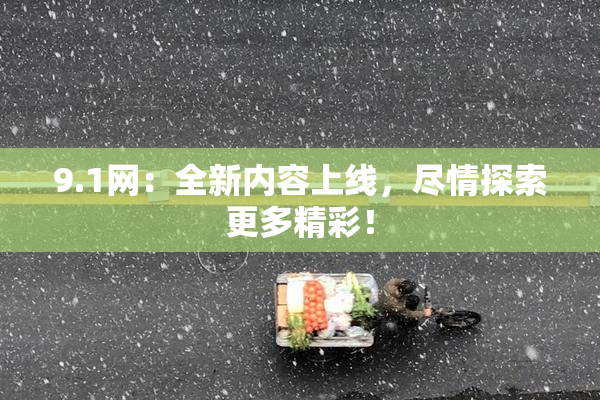 9.1网：全新内容上线，尽情探索更多精彩！