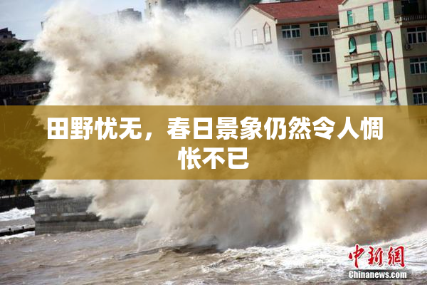 田野忧无，春日景象仍然令人惆怅不已