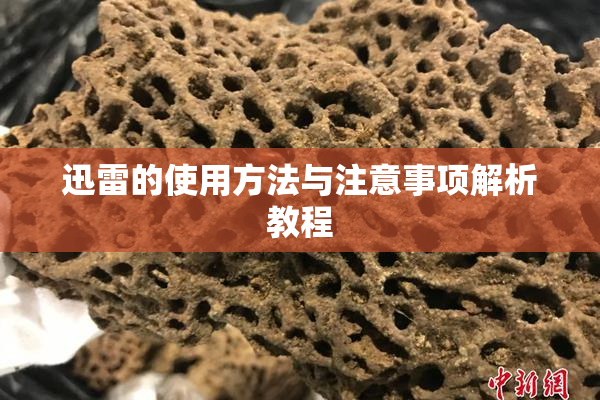 迅雷的使用方法与注意事项解析教程