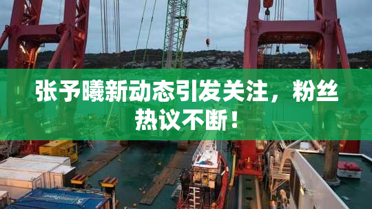 张予曦新动态引发关注，粉丝热议不断！