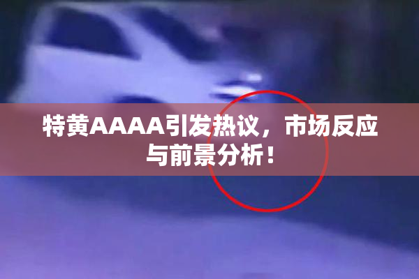 特黄AAAA引发热议，市场反应与前景分析！
