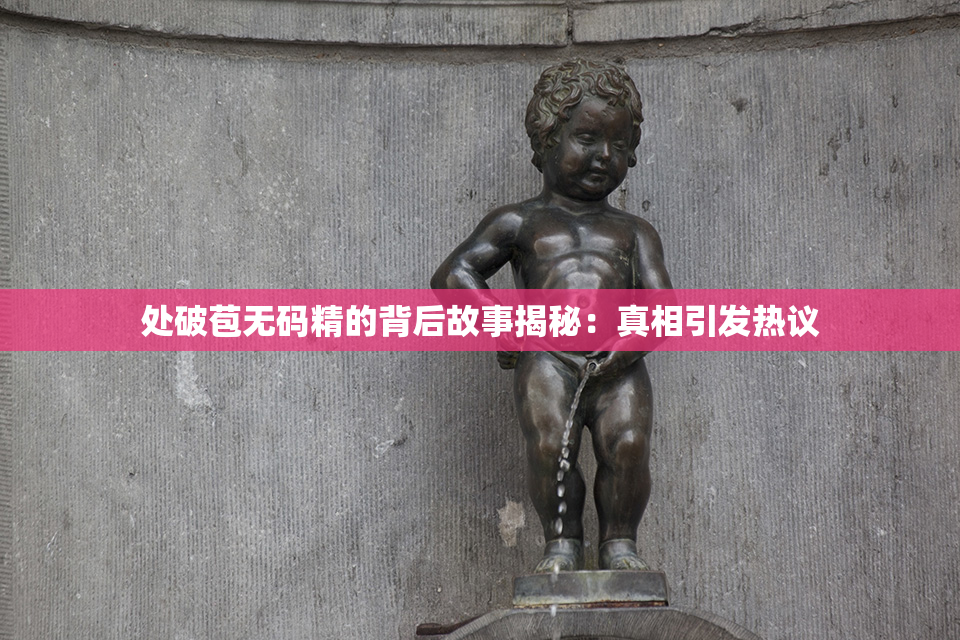 处破苞无码精的背后故事揭秘：真相引发热议