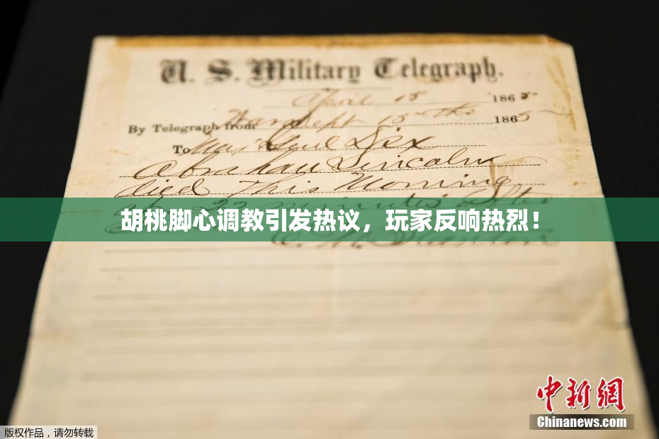 胡桃脚心调教引发热议，玩家反响热烈！