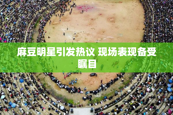 麻豆明星引发热议 现场表现备受瞩目