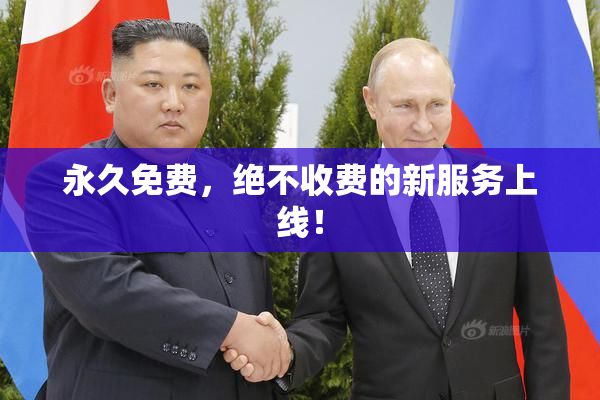 永久免费，绝不收费的新服务上线！