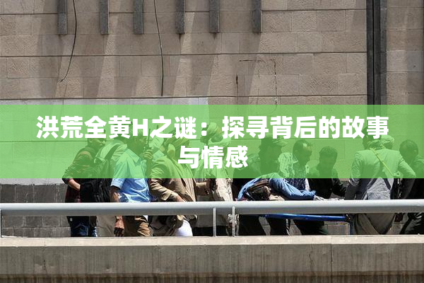洪荒全黄H之谜：探寻背后的故事与情感