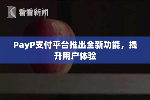PayP支付平台推出全新功能，提升用户体验