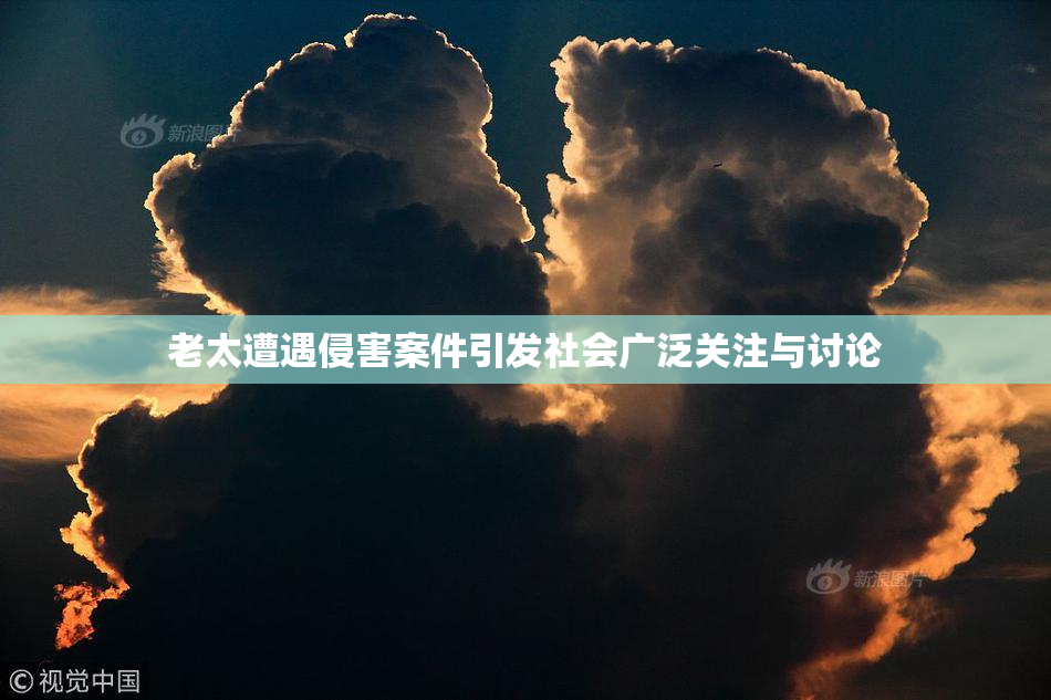 老太遭遇侵害案件引发社会广泛关注与讨论