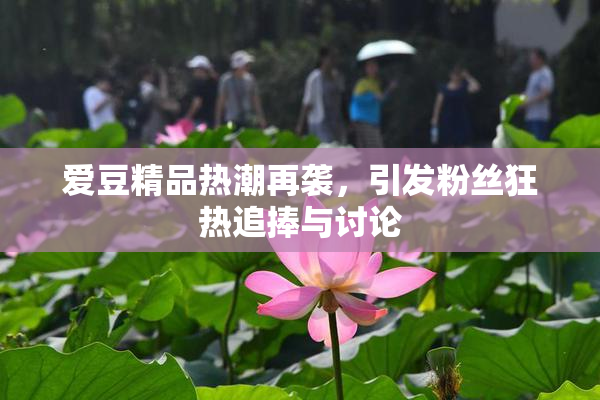 爱豆精品热潮再袭，引发粉丝狂热追捧与讨论