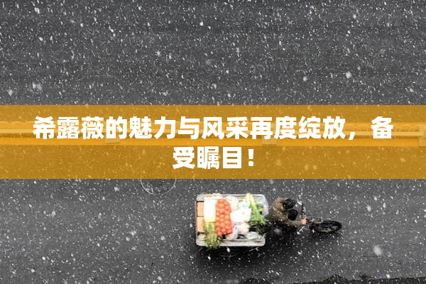 希露薇的魅力与风采再度绽放，备受瞩目！