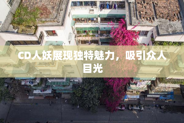 CD人妖展现独特魅力，吸引众人目光
